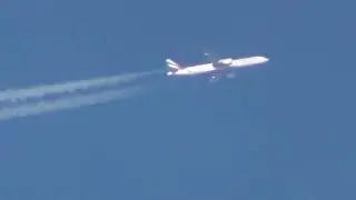 A6 ENC Emirates Boeing 777  BHX 2 DXB seen Cambridge UK 10jan2021 159p  flight EK40