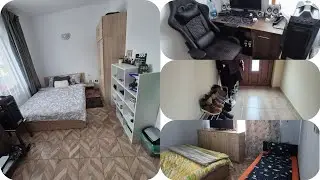 Curățenie in dormitoare/organizat camera copilului/sortare.
