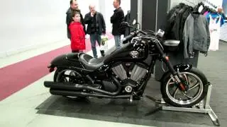 2012 Victory Hammer 8 ball at 2012 Montreal Motorcycle Show - Salon de la Moto de Montreal