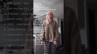 Alphabet Kpop Challenge