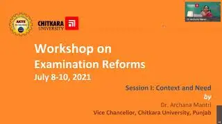 Workshop on Examination Reforms - Day 3: 10th July, 2021