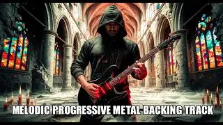 Melodic Progressive Metal Backing Track | C minor 80 BPM
