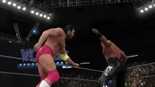 Ron Simmons vs The Diamond Studd - WCW Great American Bash 1991 (WWE 2K16 Universe)