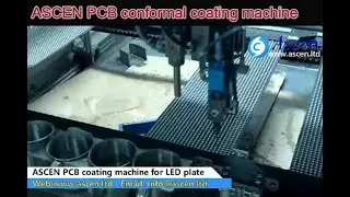 LED conformal coating machine
