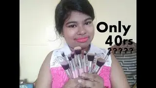 Beginners full makeup brushes set - generic makeup brushes Review and demo
