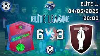 🔵XXVI  SBORDONE LEAGUE 🔵 ÉLITE LEAGUE 🔵 FC SCONNETTIMM - SVINCOLATI