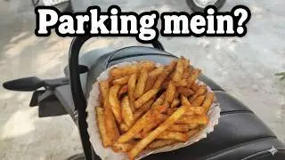 Peri peri Fries Parking mein😲