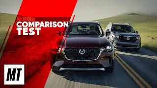 2023 Honda Pilot vs 2024 Mazda CX-90 Comparison Test | MotorTrend