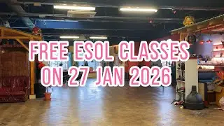 FREE ESOL CLASSES on 27 Jan 2026  #EasyStepUK#CommunityEnglish#FreeEnglishClass