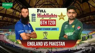 Full Highlights | Pakistan vs England | 6th T201 2022 | It's Sports 24 |
