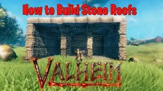 How to build stone roofs Valheim