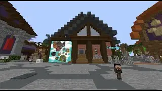 How to get to the Community Centre Hypixel Skyblock