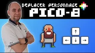 2. Déplacer un personnage avec Pico-8 🕹️Fantasy Console - Développement de jeu rétrogaming L.U.A