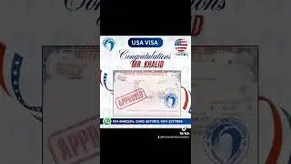 USA VISA APPROVED #best #reels  #2025 #traveltribe #consultancy #usa #visaprocessingservices #shorts
