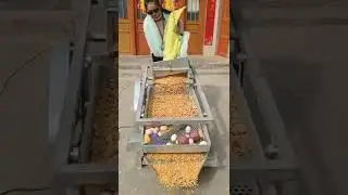 One person can sieve clean at home, different particles have different sieves