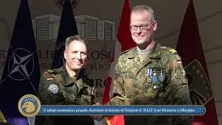 U mbajt ceremonia e pranim-dorëzimit të detyrës së Drejtorit të NALT-it në Ministrin e Mbrojtjes2025