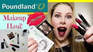 FIVE RIMMEL MAKEUP Products for a FIVER! Poundland HAUL!
