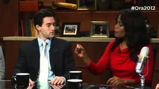 Tanya Acker Blasts Andy Dean & Mitt Romney | Ora 2012 With Larry King