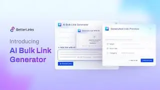 How to Use BetterLinks’ AI Bulk Link Generator in WordPress?