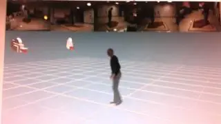 Markerless Motion Capture with 5 Cameras (step 2/2)