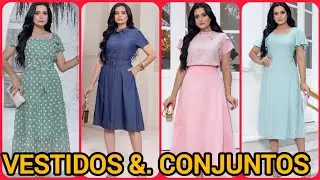 VESTIDOS & CONJUNTOS 🇧🇷 PROVADOR FASHION COM MICHELE NEHME 🌹✅#vestidos #moda #modamodesta 