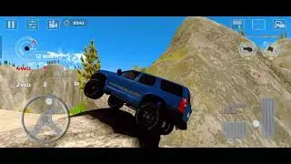 Modified Blue SUV Offroad Driving 🚙 | Off-Road Drive Pro Game | Realistic 4x4 Hill Climb Gameplay 