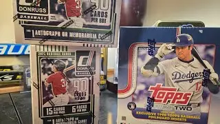 2025 Donruss Baseball Blaster Boxes 🥊🔥vs.🔥🥊 Topps Baseball Series 2 Mega Box Box Battle