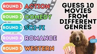 Guess 10 Movies from Different Genres Quiz | Action, Comedy, Sci-Fi, Romance & Western (50 Films)