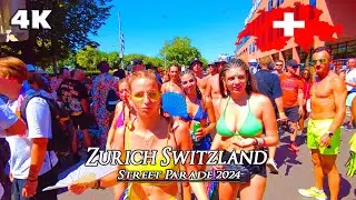 Zürich Street Parade 2025 🇨🇭🔥 | Insane Lake Party with 1 Million Dancers | Switzerland 4K