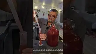 Sanitize for Success: Hydrometer Tips! #shorts