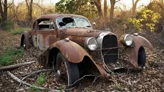 1932 Bugatti Atlantic Restoring a Rusted Dream Car
