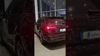 BEST SPEC? 2026 AUDI SQ7 V8 TFSI 507PS in Myth black  with OLED and carbon twill  inlays #audi
