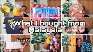 What I bought from Malaysia | Unique Finds | China town haul | Petaling street Haul