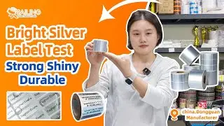 Bright Silver Label Test &mdash; Metallic, Durable & Ultra-Clear | Sailing Label