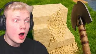 Minecraft VS Realistisk Minecraft