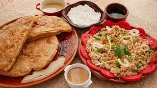 روايح من بلدنا - ابلة منال -  فطير مشلتت +   طريقة عمل المش ج1