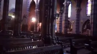 Visita al interior de la Iglesia de los Capuchinos (Córdoba, Argentina)