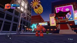 Baymax and Hiro - Gameplay + Showcase and Combat! - Disney Infinity
