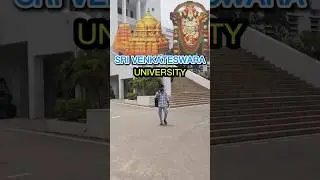 Joining in SV University Tirupati...📌 |MCA | #shorts #trending #icet #svu