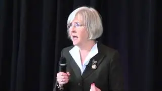 Joan Arciero; we get our clients on stage!
