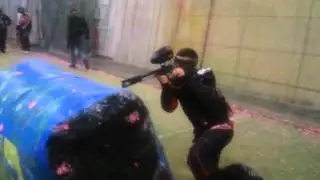 1  Paintballtraining  Kneeslide