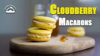 Cloudberry Macarons - Italian meringue method