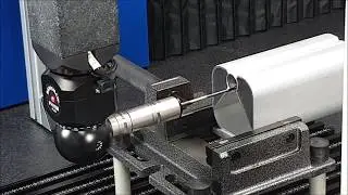 CNC Messmaschine  von THOME Pr&auml;zision vermisst ein Aluprofil