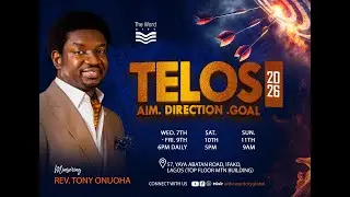 TELOS 2026 (DAY 3) || FRIDAY, 9TH JANUARY 2026 || REV. TONY ONUOHA