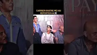 #salmankhan #angry #reporter