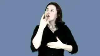 The moon in my bedroom: ASL poem