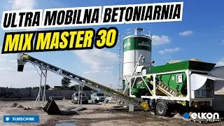 Ultra Mobilna Betoniarnia #ELKON Mix Master 30🚚🏗️