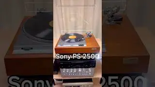 🎵 Sony PS-2500 (1973) &mdash; The Precision of Japanese Analog Mastery #shorts