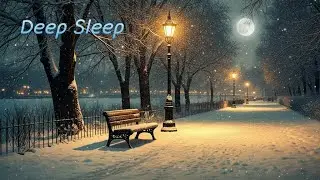 [𝐏𝐥𝐚𝐲𝐋𝐢𝐬𝐭]🎧Serene Snowfall Ambience | ad-free Cozy Winter Sleep Music