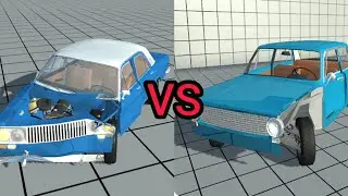 comparación de simple car crash y not simple car crash